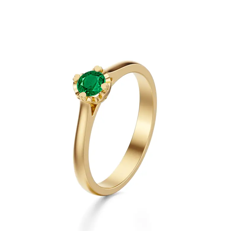 Pierścionek zaręczynowy serce AJPZ_012